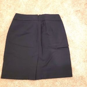 Banana  Republic Factory Black Mini Skirt. Split in back